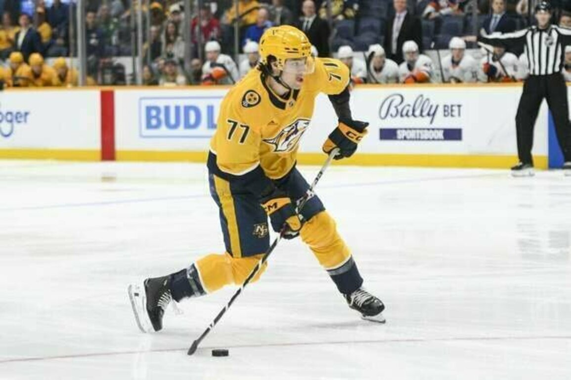 Predators sign RFA Luke Evangelista to 2-year contract