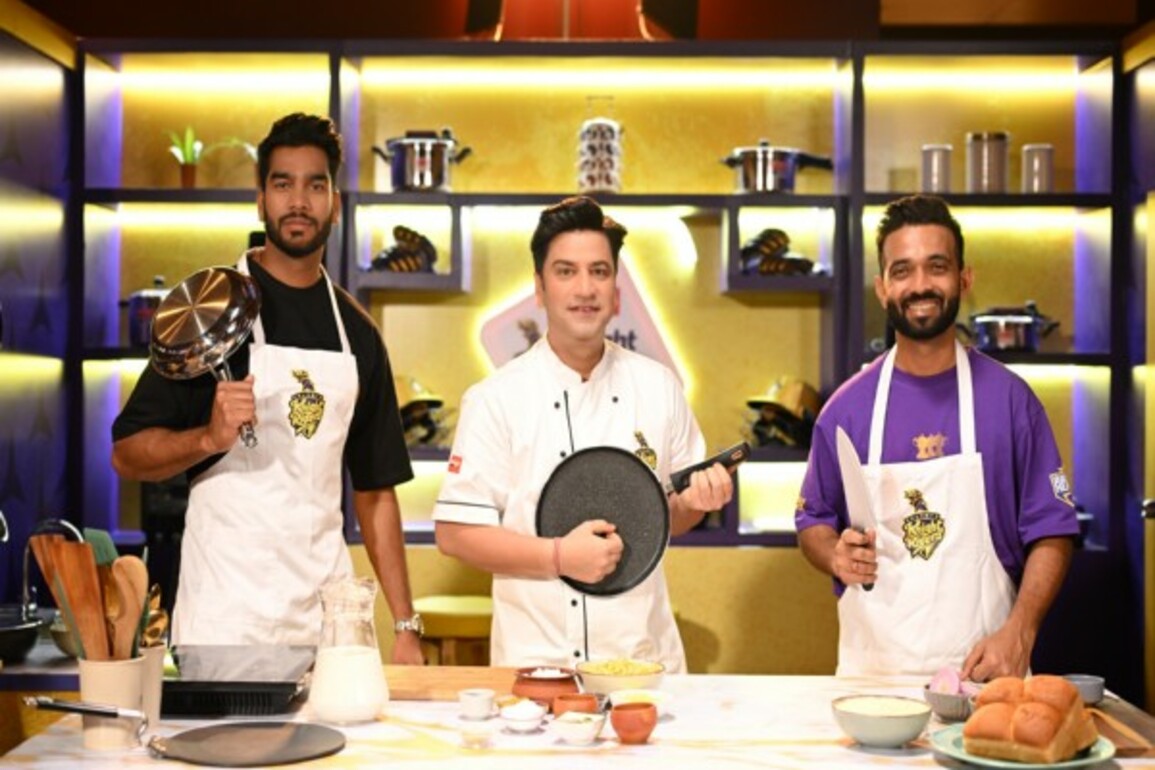 'Stay present in the moment': KKR's Rahane and Iyer cook up life lessons and local cuisine