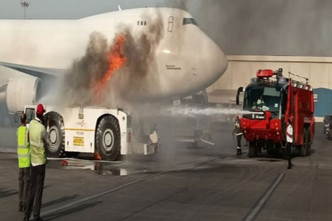 Air India ground handler's bus catches fire at Delhi Airport; No passengers injured, no property damage