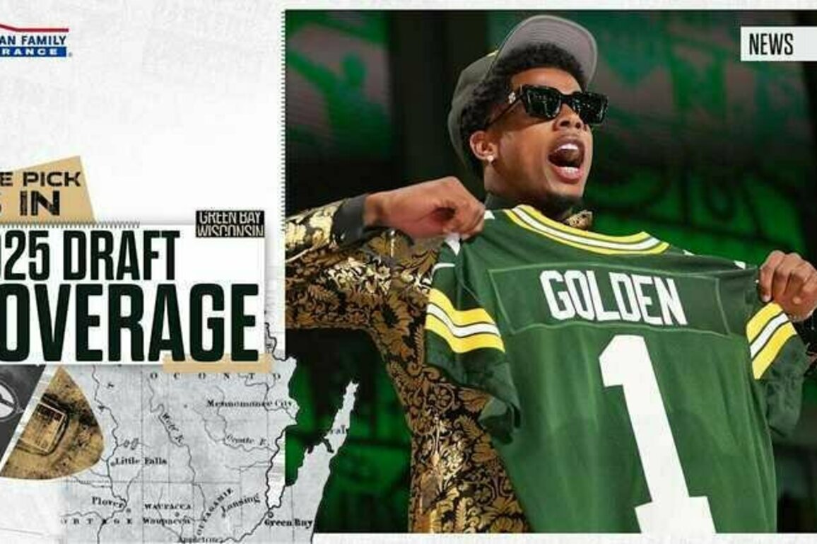 No joke, the Packers really did draft a receiver in the first round