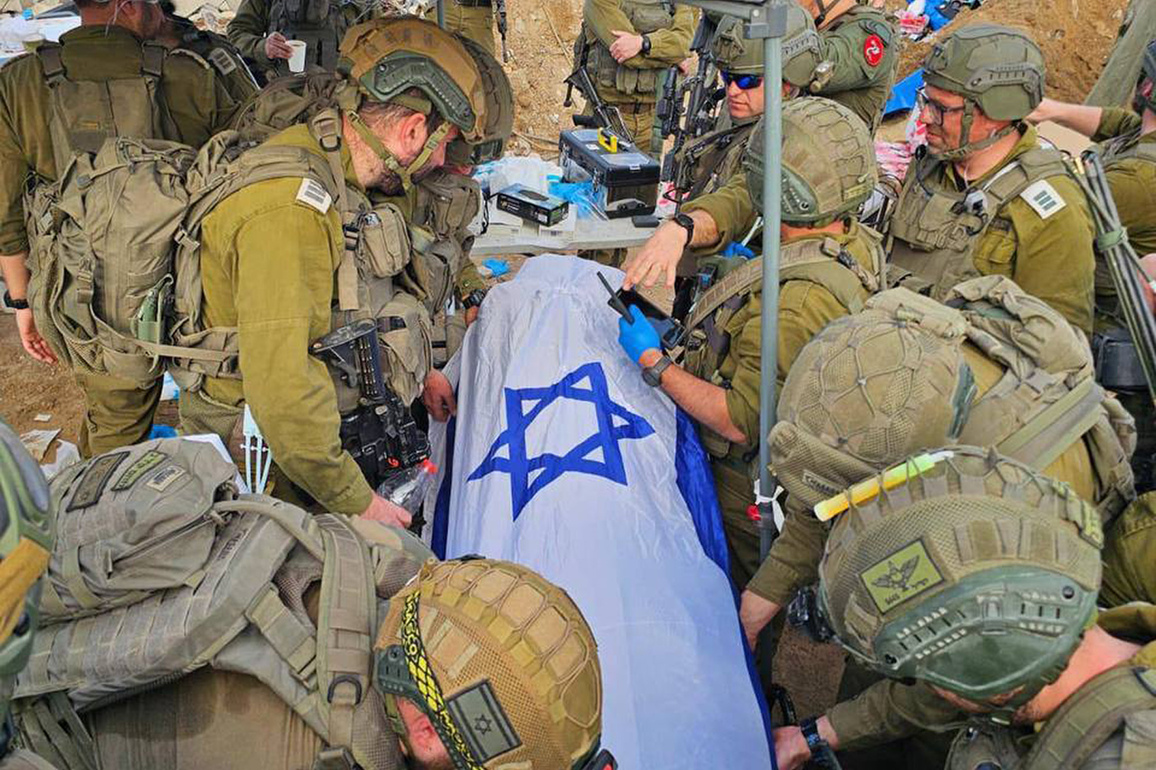 MIDEAST-ISRAELI HOSTAGE-REMAINS