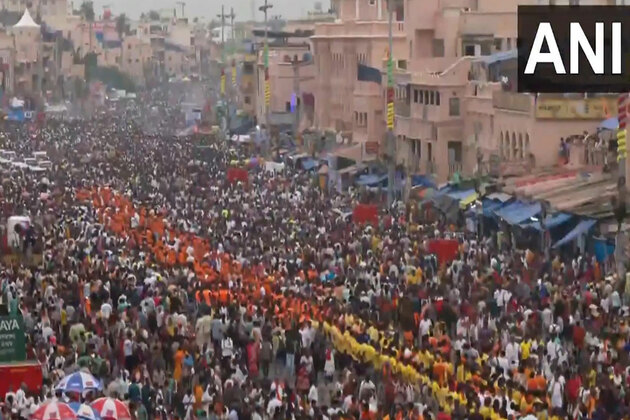 "It is a dream come true," says Ecuadorian devotee as people from around the world join Rath Yatra in Puri