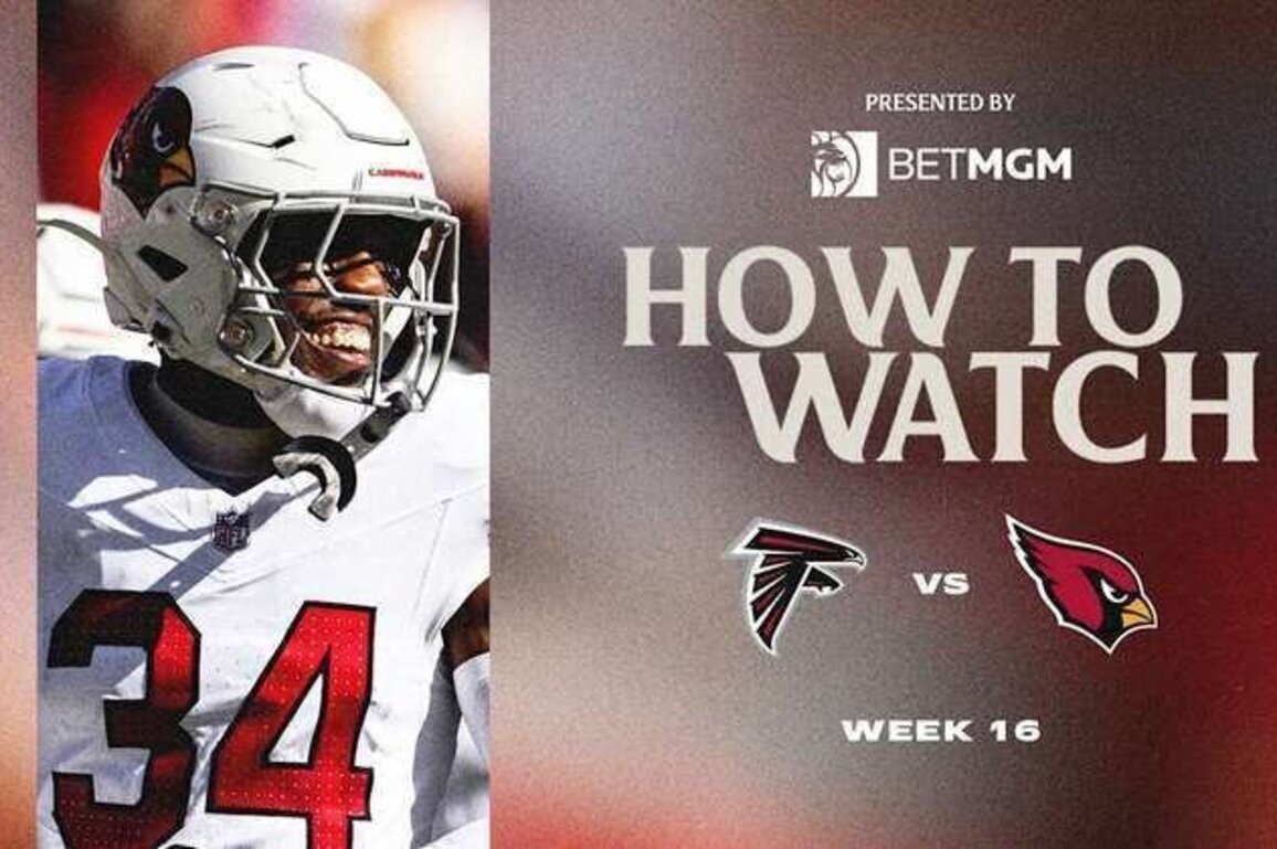 How To Watch: Falcons vs. Cardinals, Week 16