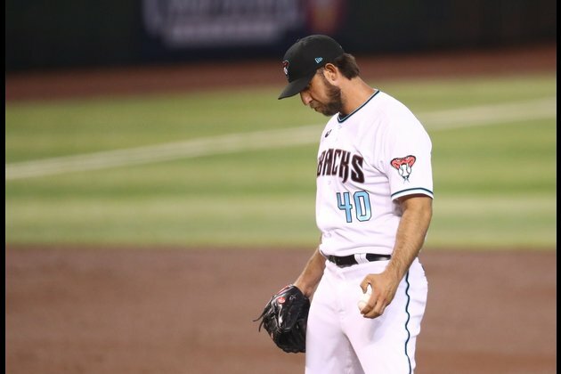 D-backs place P Bumgarner on IL with back strain