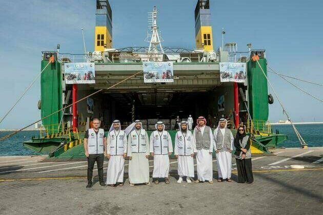 Humaid bin Rashid directs dispatch of 410 tonnes of urgent humanitarian aid to Gaza in Ramadan