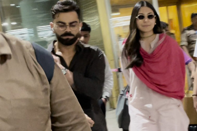 Virat Kohli, Anushka Sharma meet spiritual guru Premanand Maharaj in Vrindavan, return to Mumbai