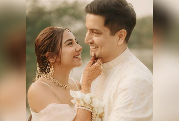 Prajakta Koli, Vrishank Khanal share adorable moments from their intimate haldi ceremony