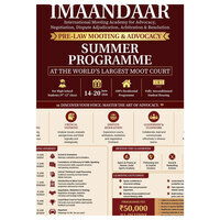 Jindal Global Law School Launches India's First Pre-Law Summer Programme in Mooting & Advocacy for High School Students