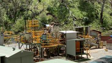 The Hill End processing plant