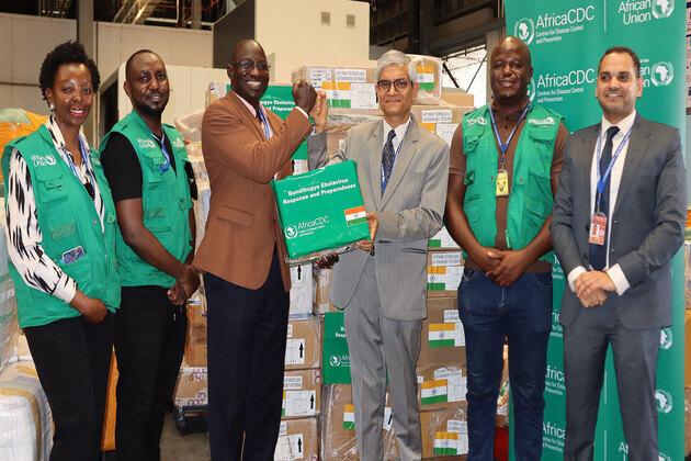 Africa CDC thanks India for Ebola aid