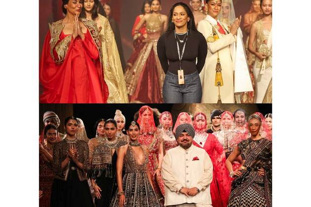 Masaba Gupta debuts bridal collection at India Couture Week 2026, JJ Valaya unveils Autumn/Winter showcase