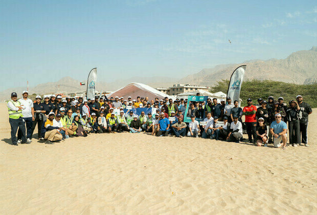 RAKEZ promotes environmental sustainability through its annual community beach clean-up drive