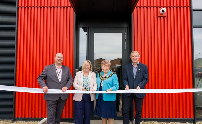 Pictured (L-R): The leader of Wirral Council, Cllr Paul Stuart; PIC Capital managing director Hayley Rees; The Mayor of Wirral, Councillor Cherry Povall; and Peel Waters managing director James Whittaker.