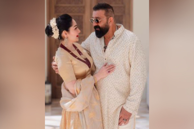 Wife Maanyata wishes Sanjay Dutt on his birthday, says ,'You'ar my rock, My best friend'