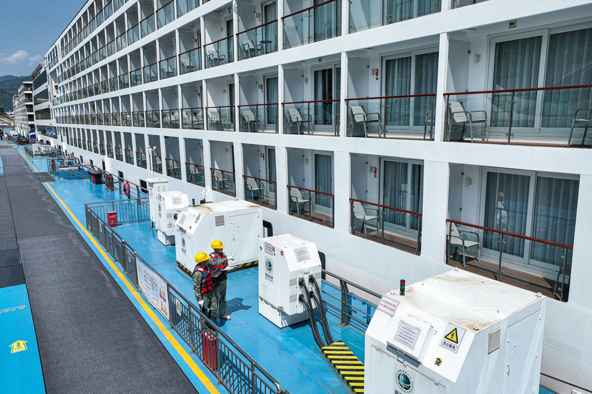 CHINA-HUBEI-YICHANG-SHORE POWER (CN)