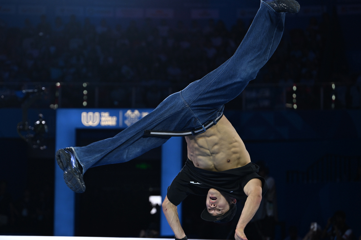 (SP)CHINA-CHENGDU-THE WORLD GAMES 2025-BREAKING-B-BOYS-BRONZE MEDAL BATTLE (CN)