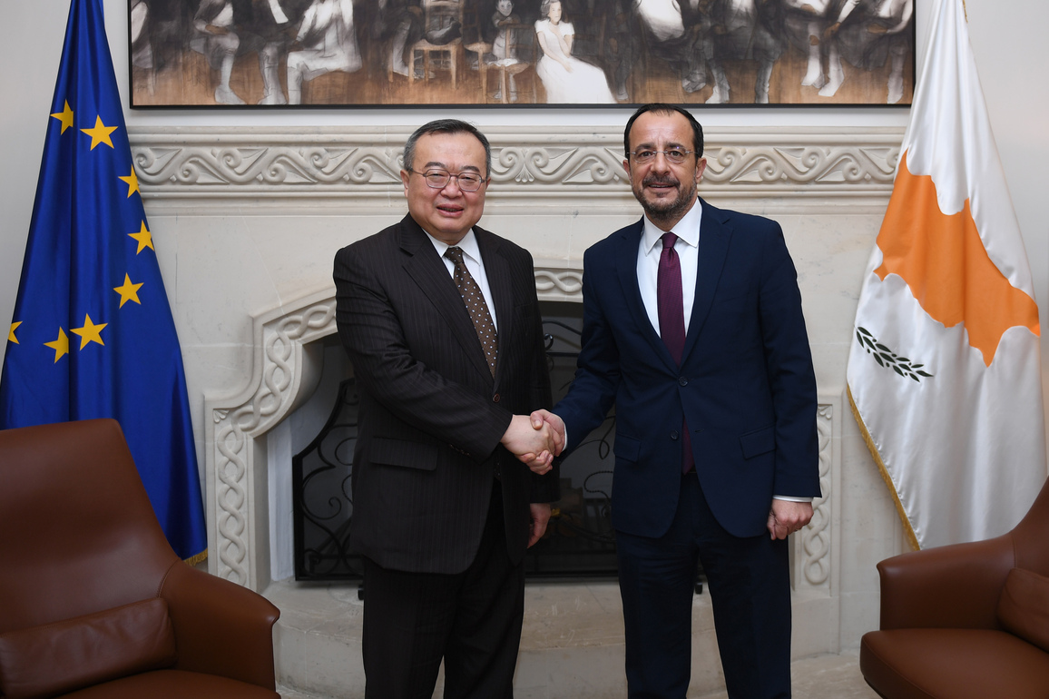 CYPRUS-NICOSIA-CPC DELEGATION-LIU JIANCHAO-VISIT
