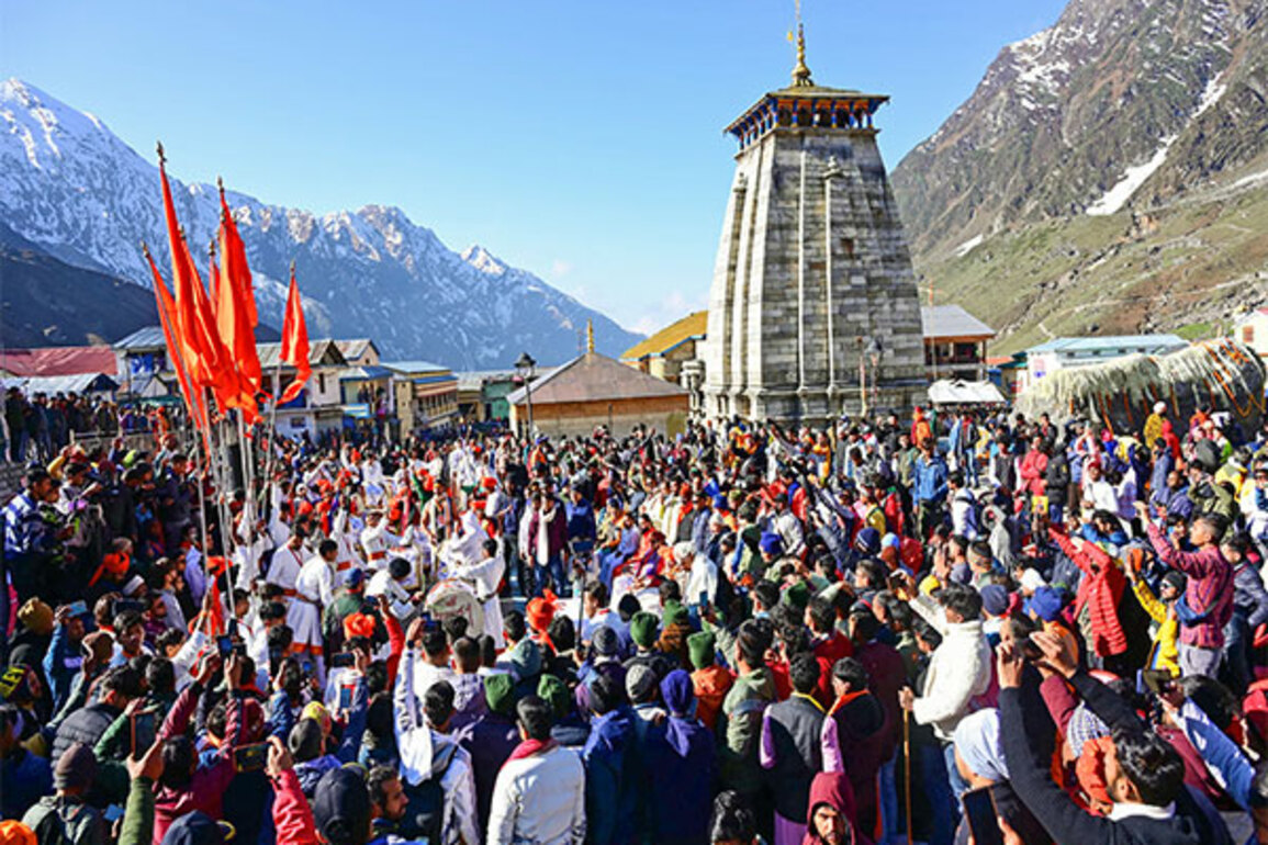 Char Dham Yatra draws over 1.6 mn devotees, Kedarnath sees more than 6.50 lakh visitors in 30 days