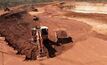 A 200t excavator is on site and prioritising bulk waste movement in the Myhree open pit. Credit: Black Cat