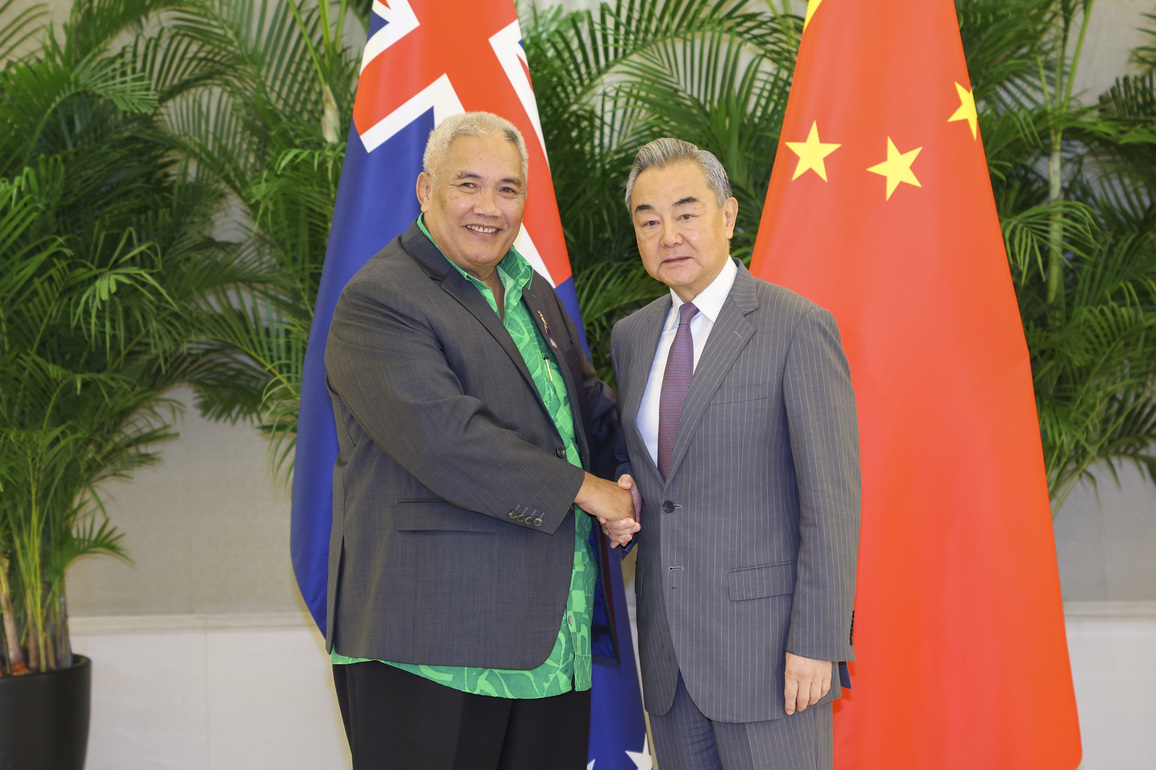 CHINA-FUJIAN-XIAMEN-WANG YI-COOK ISLANDS-MINISTER FOR FOREIGN AFFAIRS AND IMMIGRATION-MEETING (CN)