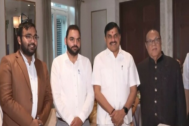 Madhya Pradesh CM Mohan Yadav meets Indian diaspora in Madrid