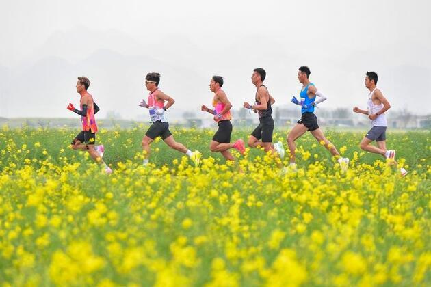 Blossoms, bonds, and borderless running -- marathons foster exchanges for China's Yunnan