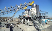 The Terex Minerals Processing MC380X modular cone plant