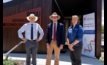  New South Wales Minister for Agriculture Adam Marshall, centre, opening the Advanced Gene Technology Centre with Member for Wagga Joe McGirr (left) and Director of Wagga Wagga Agricultural Institute Deb Slinger.