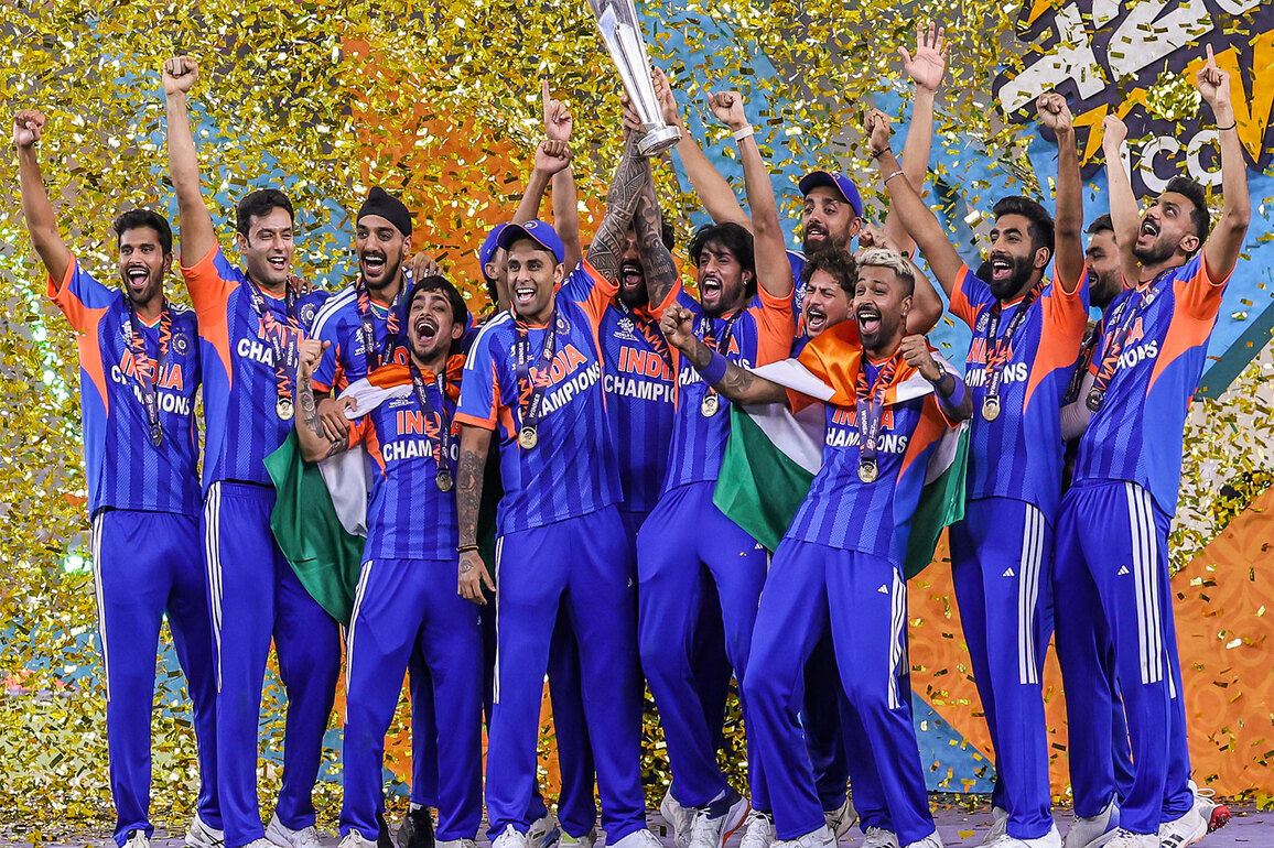 Rohit Sharma congratulates Team India after T20WC triumph