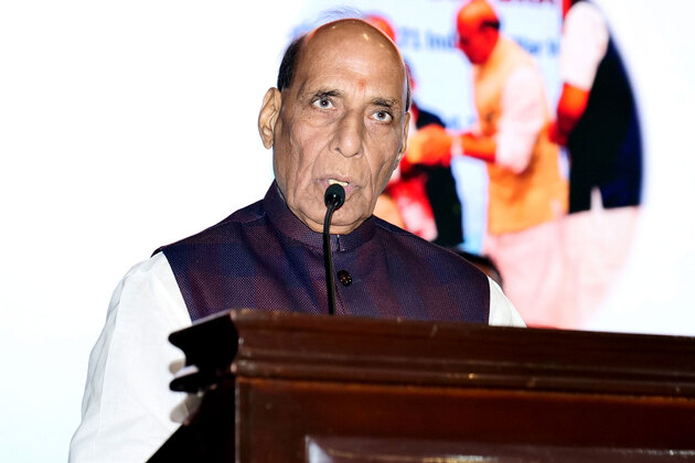 Defence Minister Rajnath Singh to address Tri-Services seminar in New Delhi today