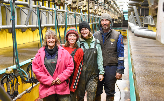 Family unit at the heart of Pembrokeshire dairy farm