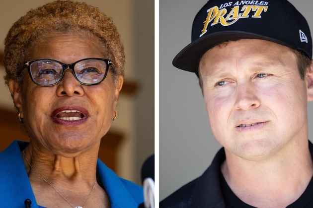 Bass and Pratt will advance in L.A. mayoral race, traders say