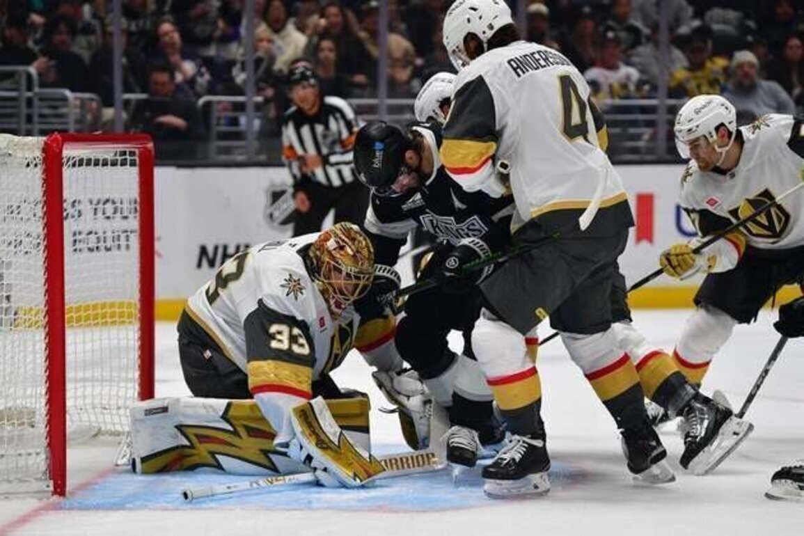 Pavel Dorofeyev scores twice as Golden Knights defeat Kings