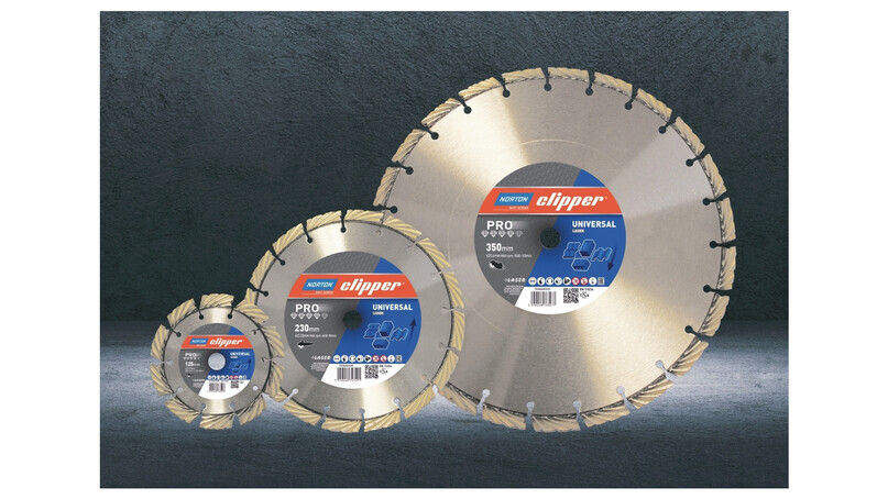 Norton Clipper supports essential retailers with new Pro Diamond Blade for building materials
