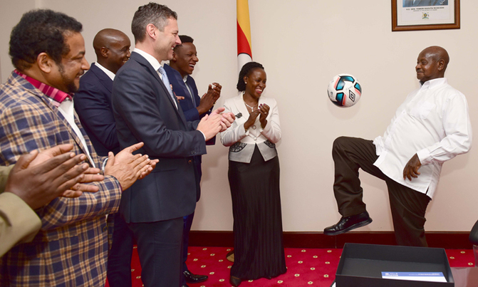 Museveni meets sports investors Museveni meets sports investors