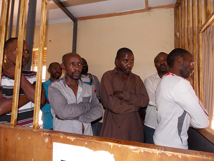  he suspects in the dock at the eneral ourt artial hoto by ouglas ubiru