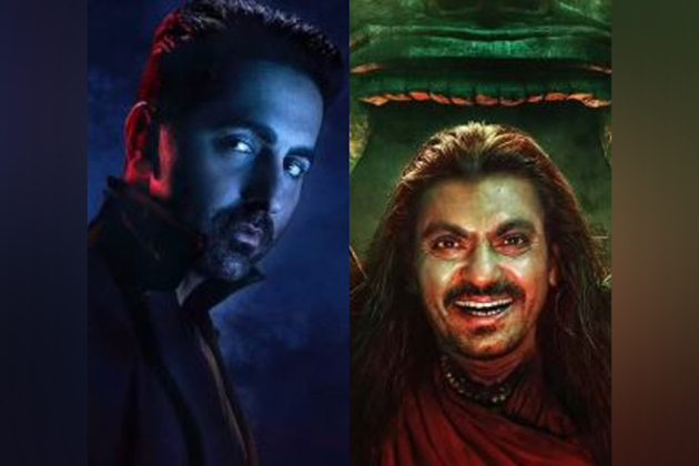 'Thama' first-look posters out; Ayushmann Khurrana arrives as "aakhri umeed", Nawazuddin is "Andhere ka badshah"