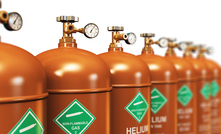 File photo: Helium tanks 