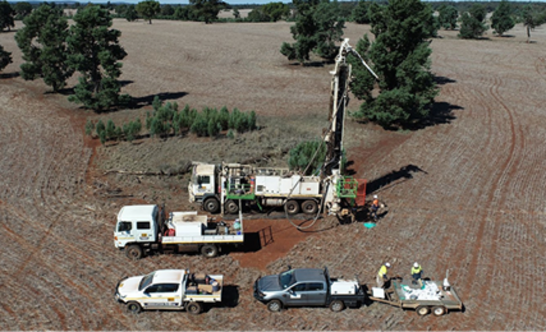 Syerston project drilling.