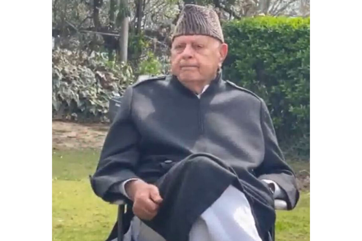 Farooq Abdullah meets NC workers in Srinagar after narrow escape from assassination attempt