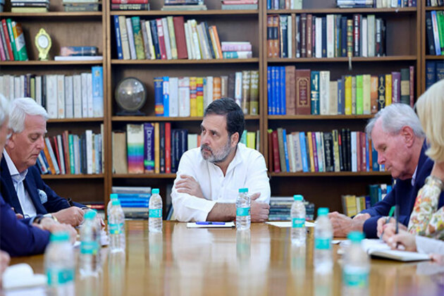 LoP Rahul Gandhi met with a delegation from the Board of Directors of the Chicago Council on Global Affairs