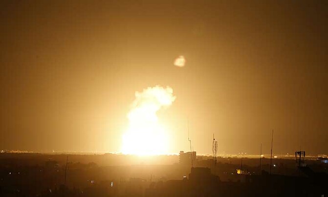 Israel says rocket fired from Gaza Israel says rocket fired from Gaza