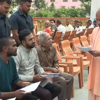 CM Yogi Adityanath addresses public grievances at Gorakhpur Janta Darshan