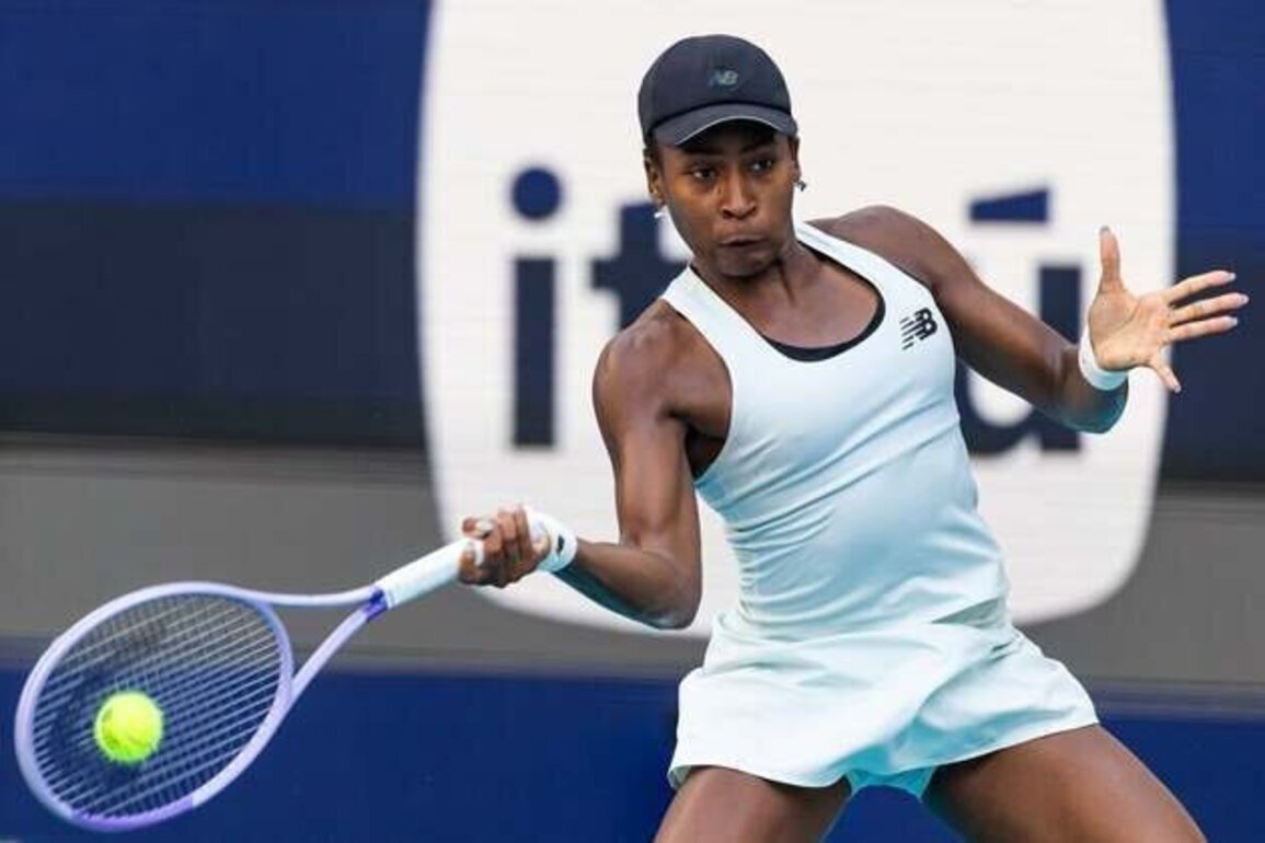 Coco Gauff battles illness, tough opponent, but advances in Madrid