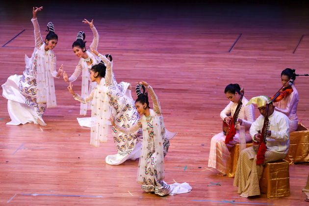 MYANMAR-YANGON-CHINA-DIPLOMATIC RELATIONS-75TH ANNIVERSARY-CELEBRATION
