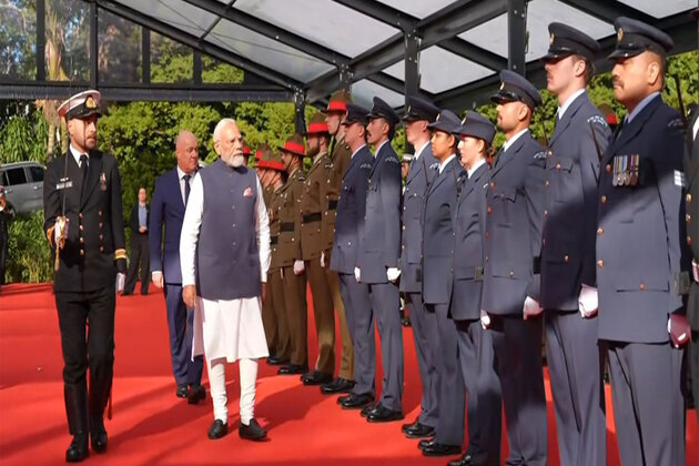 New Zealand: PM Modi receives Guard of Honour in Auckland ahead of bilateral talks with Prime Minister Christopher Luxon