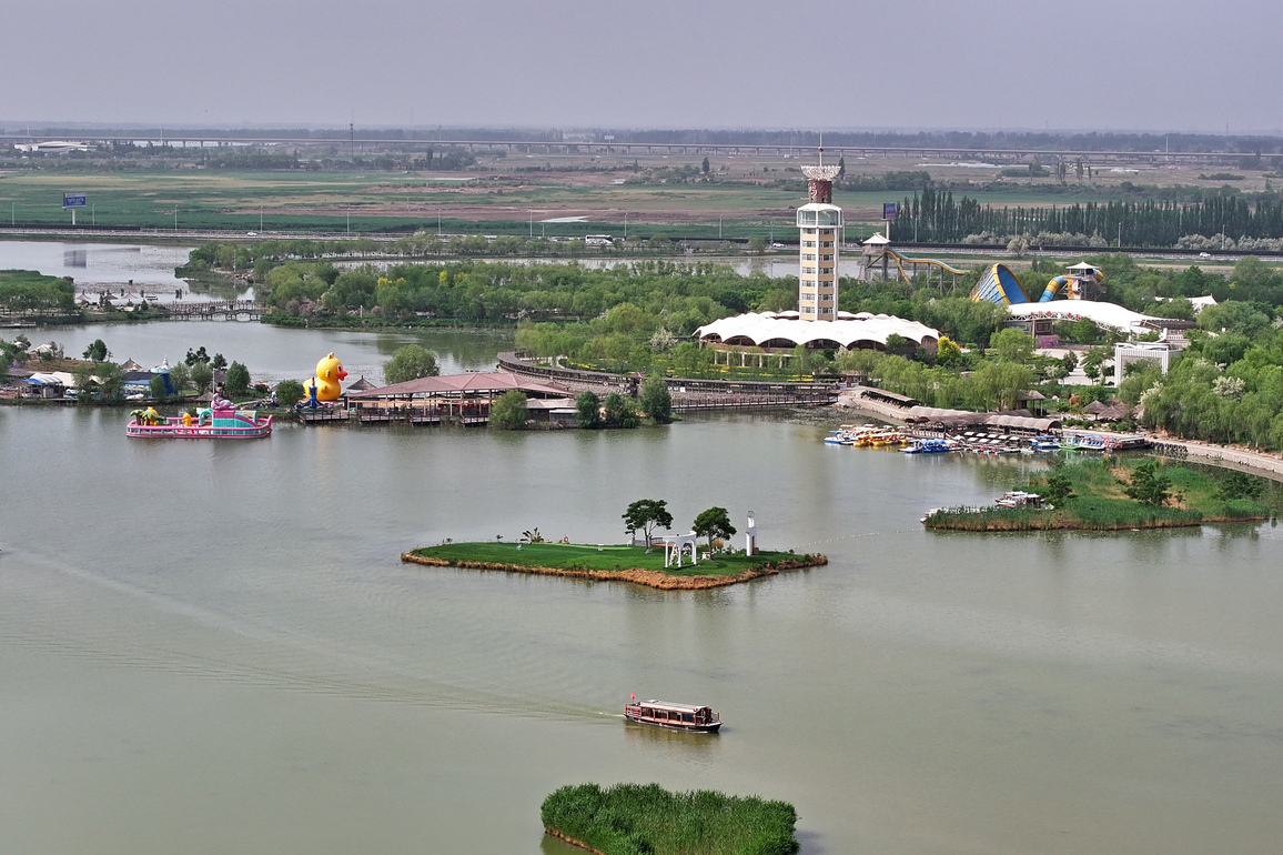 CHINA-NINGXIA-YINCHUAN-WETLAND PARK-EARLY SUMMER-SCENERY (CN)