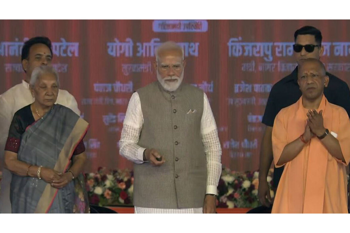 PM Modi inaugurates Phase I of Noida International Airport in Jewar