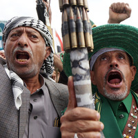 YEMEN-SANAA-ISRAELI AIRSTRIKES-PROTEST