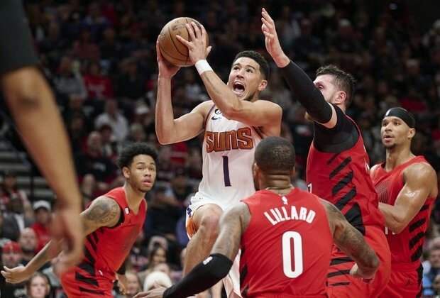 Damian Lillard's 41 points helps Trail Blazers edge Suns in OT